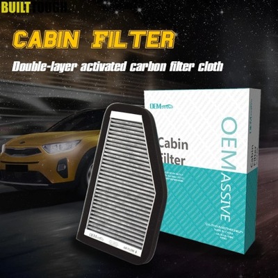 CAR POLLEN CABIN FILTER ACTIVATED CARBÓN 8L8Z-19N619-B FOR FORD ESCA~27271  