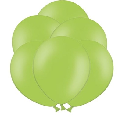 Balony lateksowe zielone Lime Green 10cali 10szt