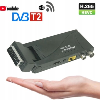 Tuner DVB-T2 zeagoo) T2 265 HD