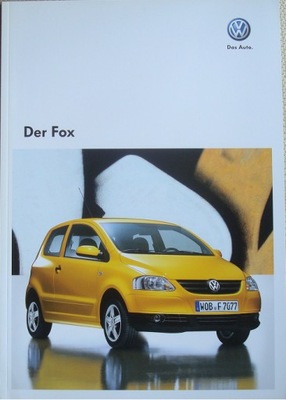 VW FOX 2010 HIT PROSPEKT  