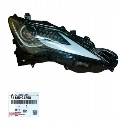 Оригинальный номер lexus rc f фара правый 81145-24290 фото №1