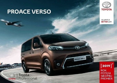 Toyota Proace Verso prospekt 11 2019 polski