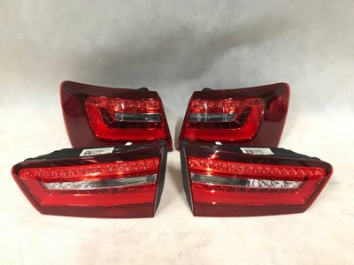 Audi rs6 c7 11-14 комплект лампа задних led фото №1