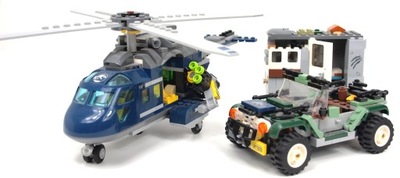 LEGO 75928 75935 Jurassic World Helikopter Auto