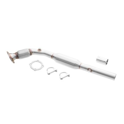 Даунпайп audi a3 tt vw golf iv bora octavia 1.8t + kat 100cpsi фото №1