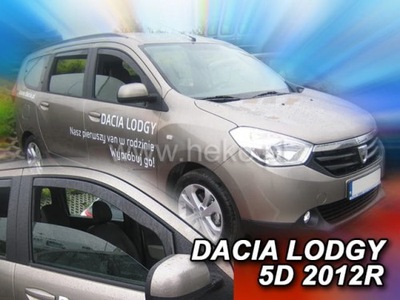 DEFLECTORES HEKO DACIA LODGY DE 2012  