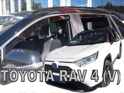 DEFLECTORES HEKO TOYOTA RAV4 V 5D DE 2019 4 PIEZAS  