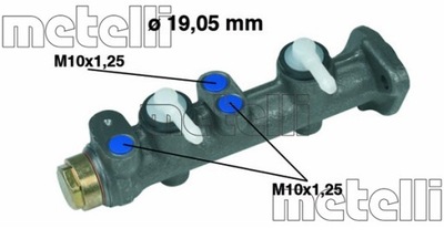 НАСОС ТОРМОЗНОЙ METELLI 05-0021