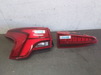 Лампа задняя левая hyundai santa fe iv 4 lift 20- led фото №1