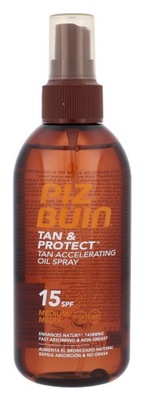 PIZ BUIN Tan Intensifying Oil Spray Tan Protect SPF15 Preparat do opalania