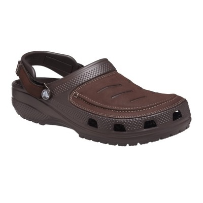 Klapki męskie Crocs Yukon Vista II LR Clog espresso/mushroom 41-42 EU