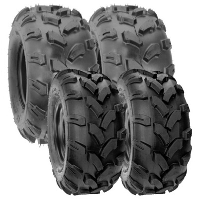 4 PIEZAS RUEDA 18X9.5-8 19X7-8 4PR WZMACNIANA ATV QUAD  