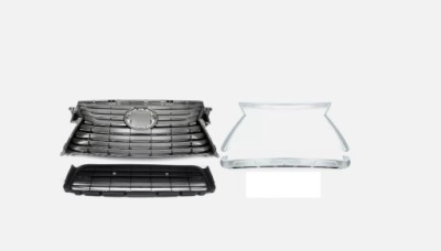 Lexus rx 15-20 решітка радіатора решітка радіатора + решітка + рамка решітка + молдинг нижня nowa фото №1