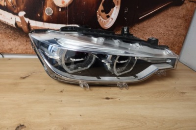 Bmw 3 f30 f31 full led lift адаптивный 7471312 правая лампа лампы фото №1