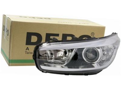 Лампа фара левый kia ceed ii 12-18 фото №1