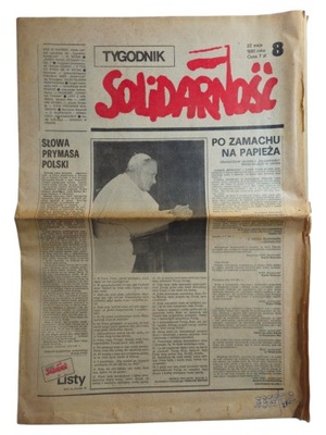 Tygodnik Solidarność 8 22 Maja 1981 Roku