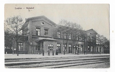 Wodzisław Loslau Bahnhof 1920