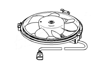 Вентилятор радіатора з корпус audi a4 a6 vw pas фото №1