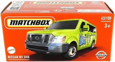 NISSAN NV VAN autko MATCHBOX seria 2024