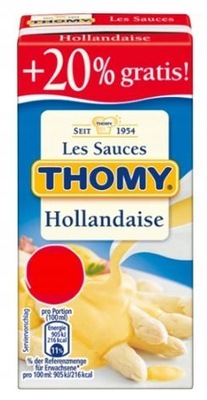 Sos holenderski Thomy Les Sauces Hollandaise 300 ml z Niemiec