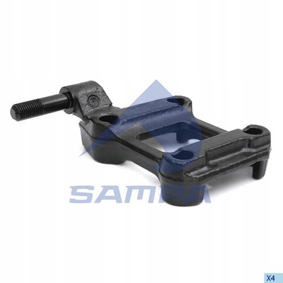 Плита ресора bpw ліва sampa фото №1