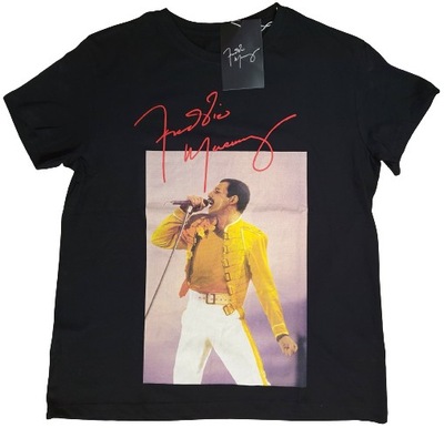 T SHIRT ZARA FREDDIE MERCURY QUEEN WEMBLEY NOWY M 11882656952 oficjalne archiwum Allegro