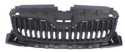 Решітка радіатора решітка радіатора skoda fabia 14-18 фото №1