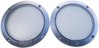 Чёрные защита 150/130mm динамиков задняя mercedes vito w638 фото №1