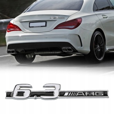 EMBLEMA INSIGNIA LOGOTIPO TURBO AMG MERCEDES  