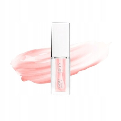 NEO MAKE UP błyszczyk do ust Glossy Effect Lipgloss 02 Blush Flush