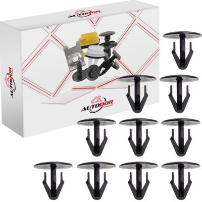 Кліпси кліпси штифти обшивки оббивка двері універсальні фото №1