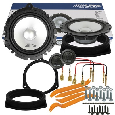 ALPINE ALTAVOCES NISSAN NAVARA D22 PARTE DELANTERA  