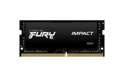 Kingston Pamięć SODIMM DDR4 Fury Impact 16GB (1x16GB) 3200MHz CL20 1,2V