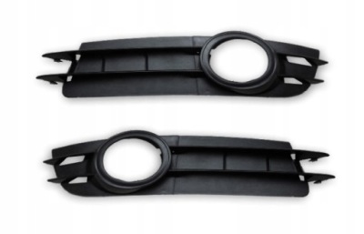 Audi a6 c6 04-08 решётки заглушки решётка противотуманной фары бампера фото №1