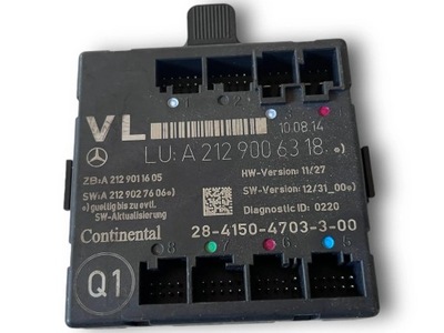 Mercedes w212 блок управления дверь 2129006318 m фото №1