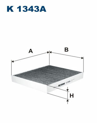 ФІЛЬТР САЛОНУ PRZECIWPYŁKOWY K 1343A