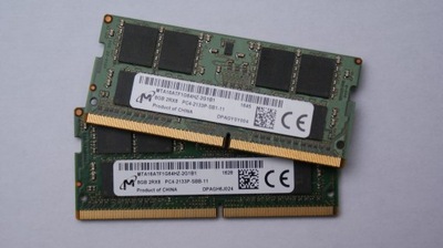 DDR4 SODIMM Micron 2x8 GB/2133 MHz