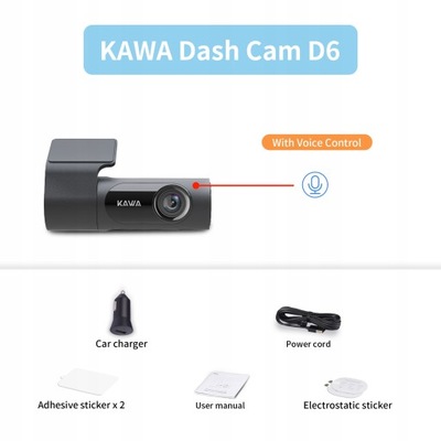 Kamera na deskę rozdzielczą 2K 1440P HD WiFi do wideorejestratora samochodowego z kamery wideo