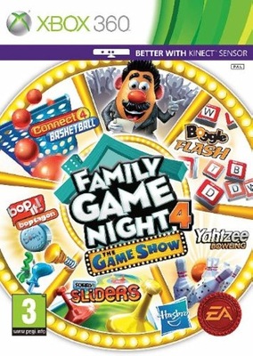 XBOX 360 HASBRO FAMILY GAME NIGHT 4 / TOWARZYSKIE