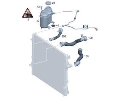 Шланг вентиляционный mercedes glc ii x254 фото №1