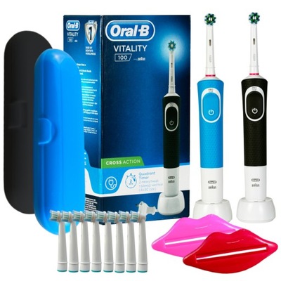 Kefka Oral-B Vitality D100 čierna + modrá