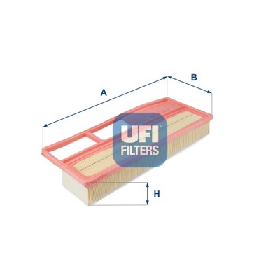 ФИЛЬТР ВОЗДУХА UFI (OEM QUALITY) ALFA ROMEO/FIAT/FORD/LANCIA MITO 08-/DOBL