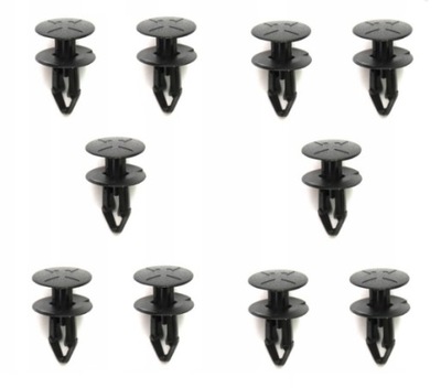 10x штифт кліпса fiat dacia renault opel nissan фото №1