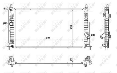 AUŠINTUVAS VANDENS NRF 53905 