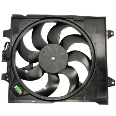 Вентилятор радіатора fiat 500 0.9 1.3 ford ka фото №1