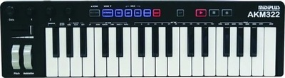 MIDIPLUS - AKM 322 Klawiatura sterująca - kontroler USB / MIDI