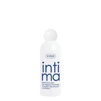 ZIAJA INTIMA Kremowy płyn do higieny intymnej z kwasem hialuronowym, 200ml