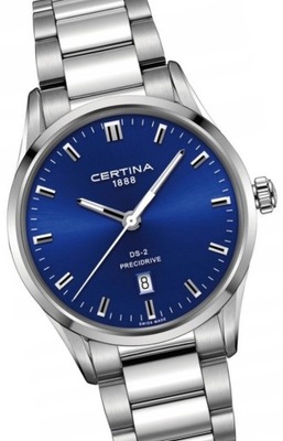 Klasyczny zegarek męski Certina C024.410.11.041.20