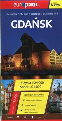 Plan Miasta EuroPilot. Gdańsk Gdynia Sopot plastik