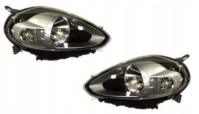Комплект фари fiat punto evo 2009- фото №1